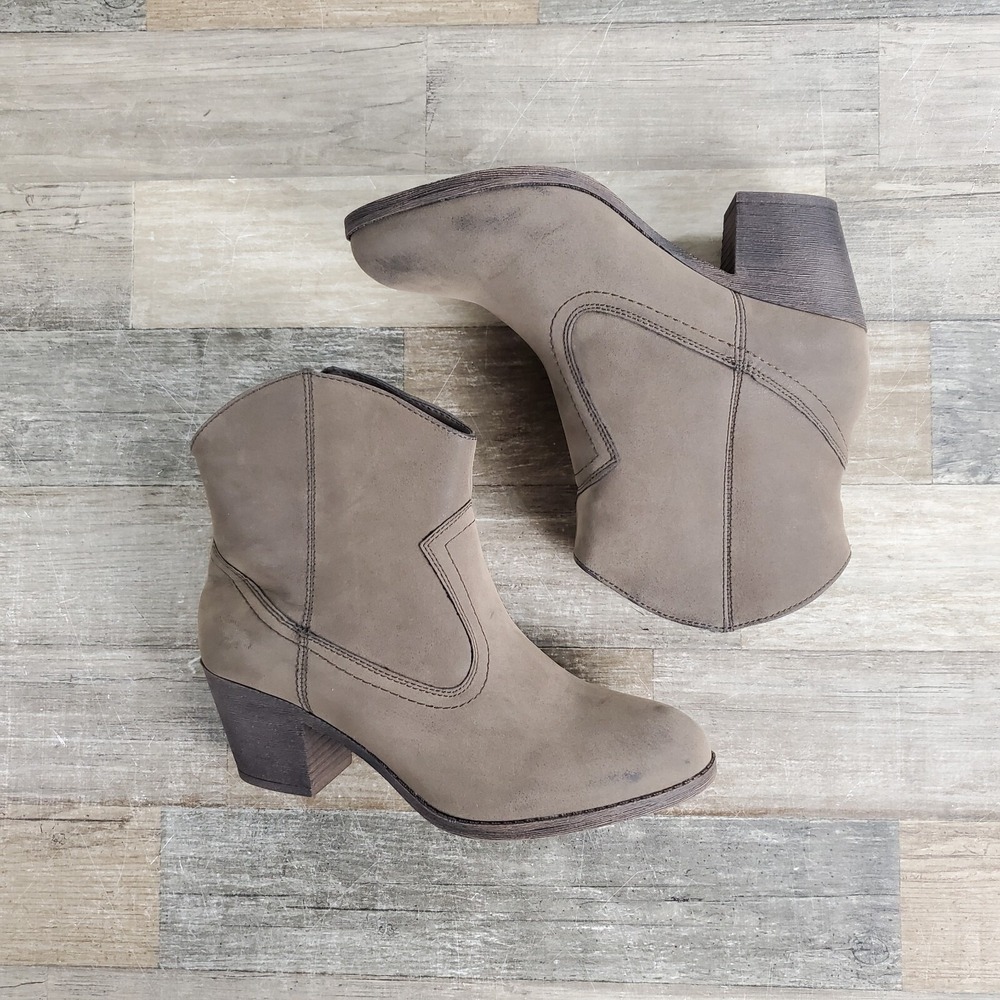 Rocket Dog Womens Soundoff Boots Womens Sz 9.5 Slip On Western Booties